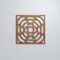 Ekena Millwork Medium Edinburg Decorative Fretwork Wood Wall Panels, Walnut, 15 3/8"W x 15 3/8"H x 3/8"T WALW16X16X0375EBGWA - alternate 6